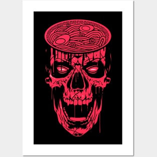 Skull Ramen Posters and Art